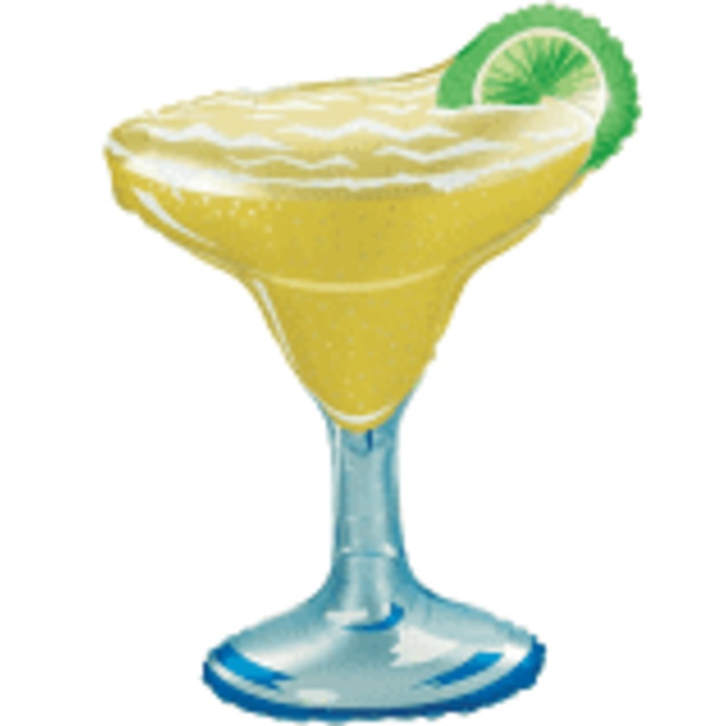 36" Margarita Glass
