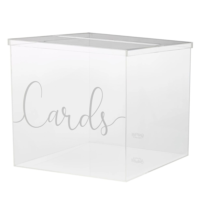 Ginger Ray Acrylic Card Box