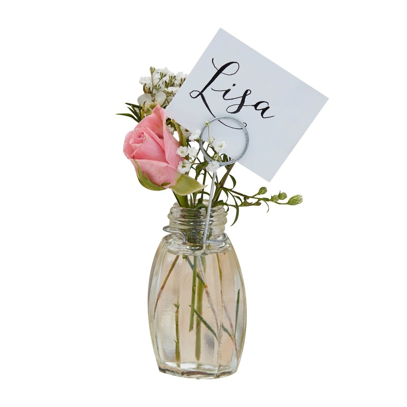 Ginger Ray Glass Place Card Holder