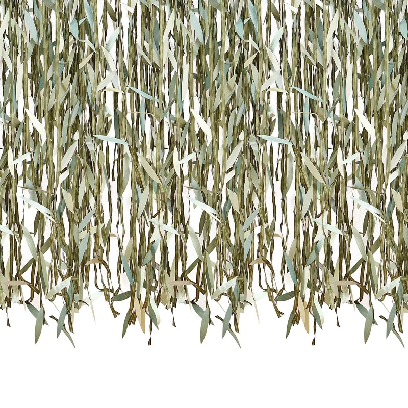 Ginger Ray Leaf and Ribbon Backdrop
