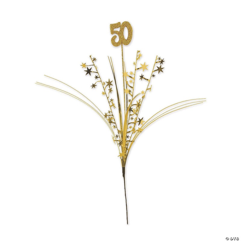 Gold 50 Star Spray