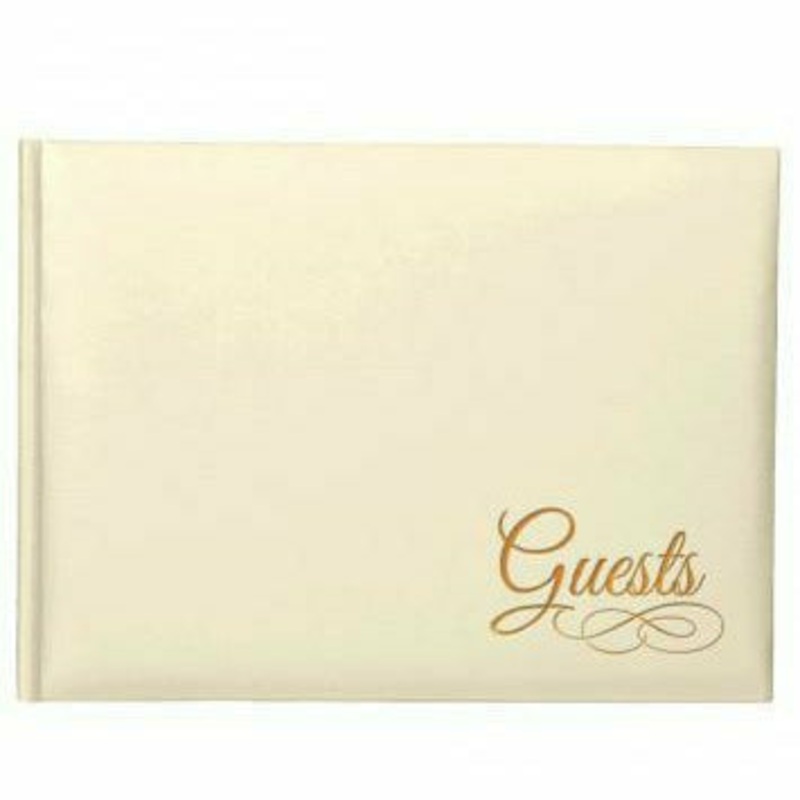 IVORY GUEST BOOK