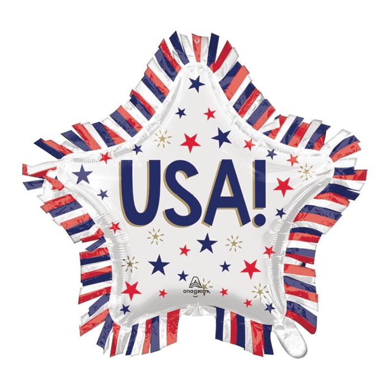 28"USA STAR FRINGE
