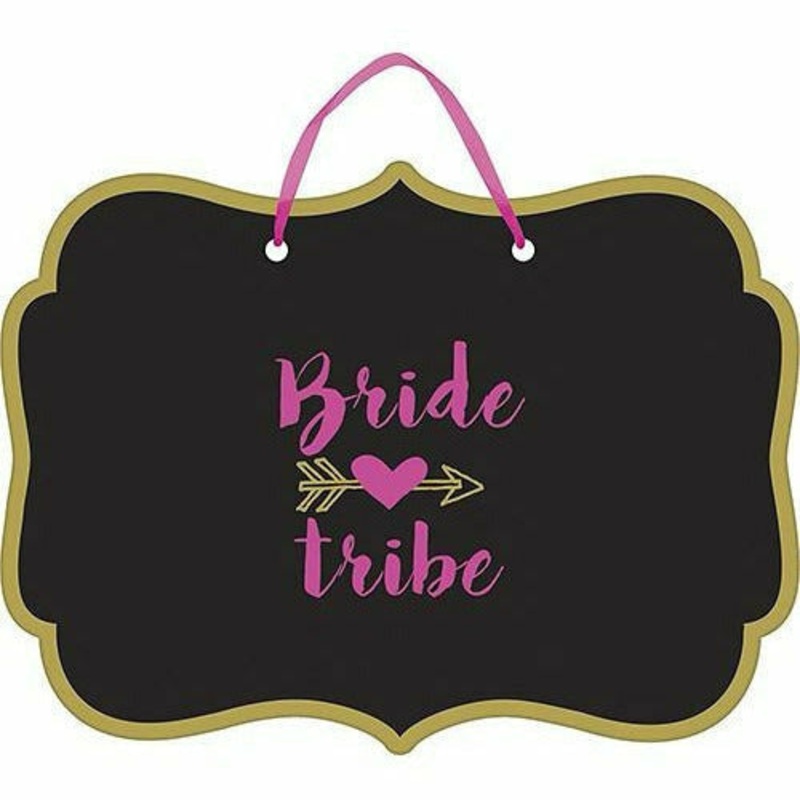 Bride Tribe Wedding Sign