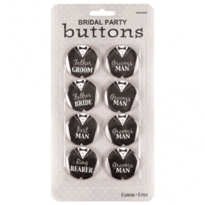 Groom Button Kit