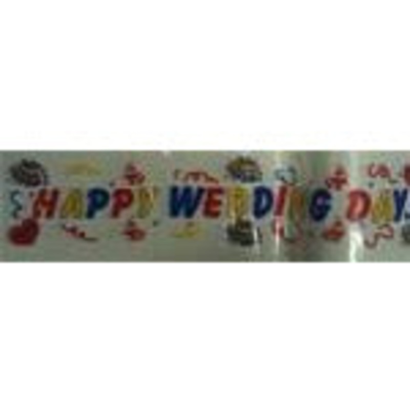 Happy Wedding Day 18 ft