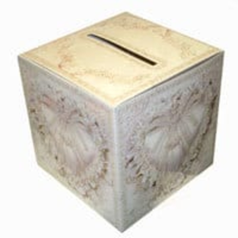 Heart Design Wedding Card Postal Box