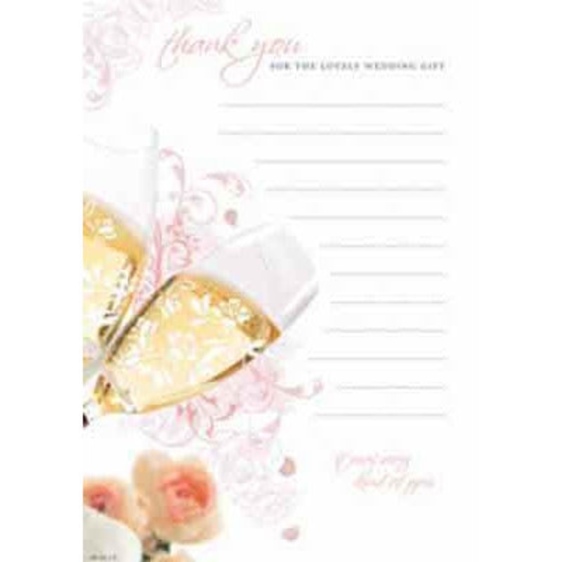Thank You Wedding Gift Hanging Pads x20