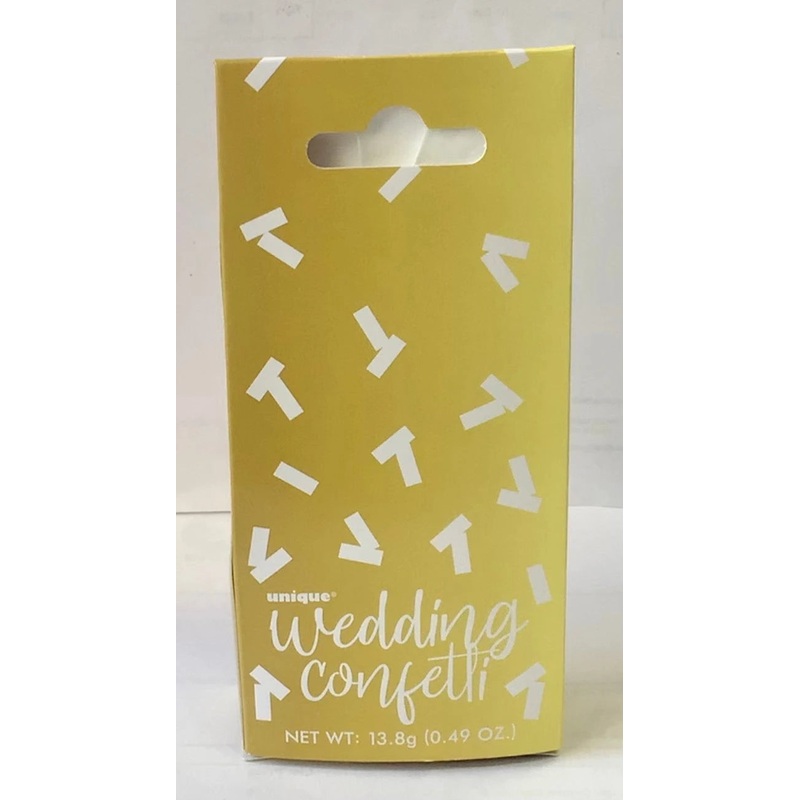 Unique Party Wedding Confetti - White