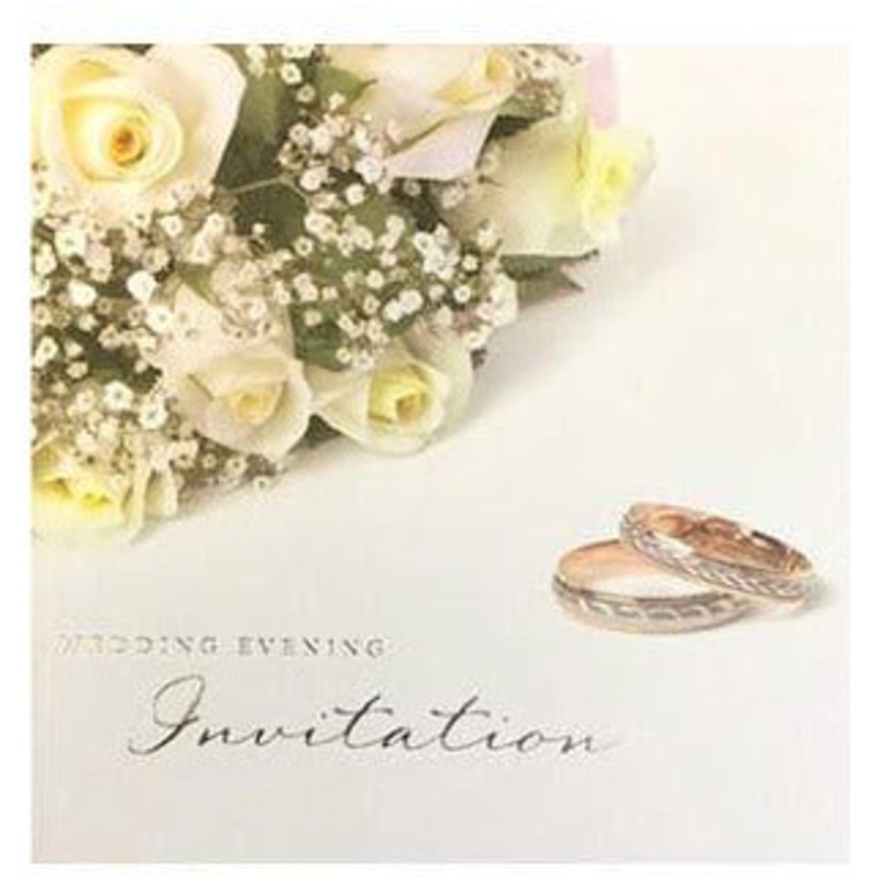 Wedding Evening Card Invitations