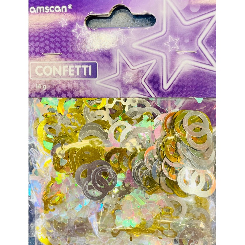 Wedding Vows Table Confetti