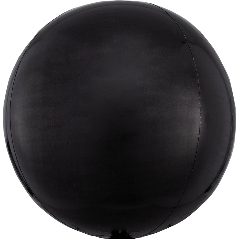 Black  Orbz Balloon
