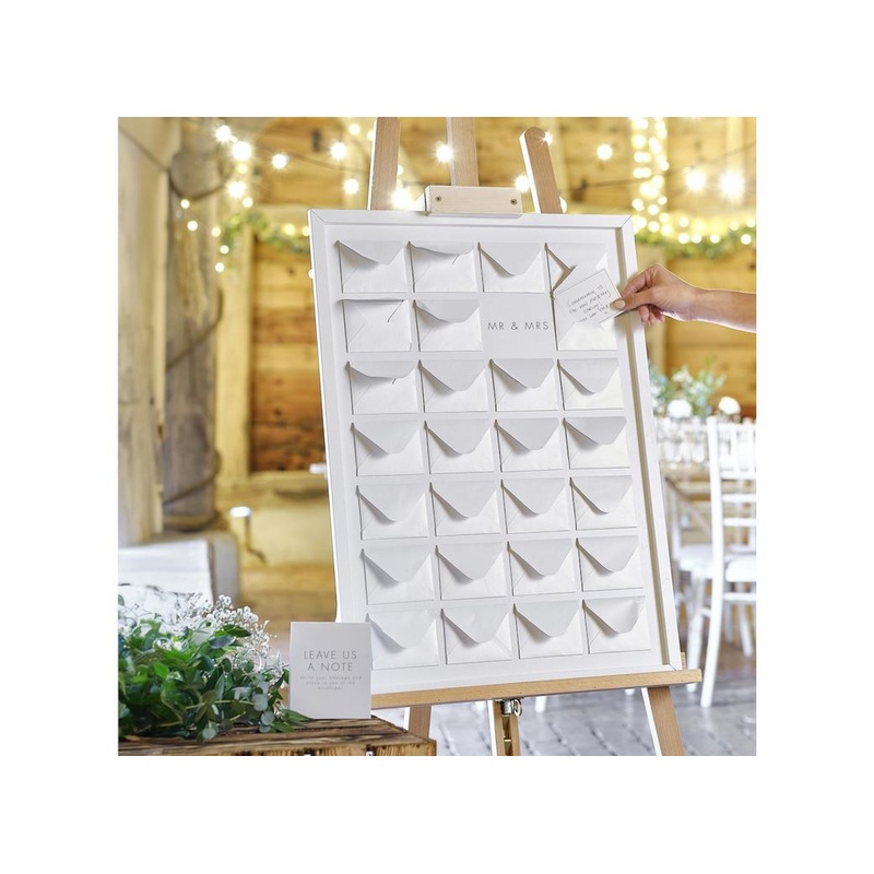 Frame & Envelope Wedding Guest Book Alternative