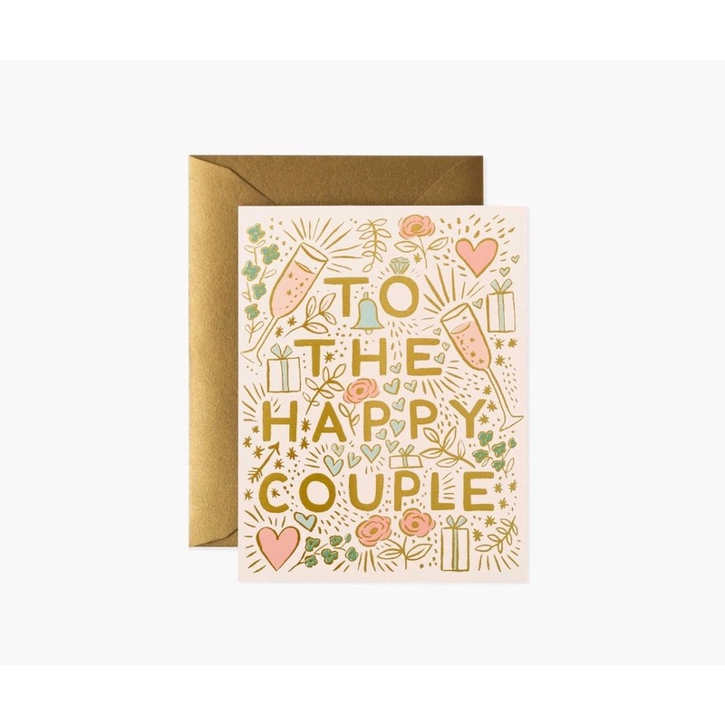 Happy Couple  Wedding Card