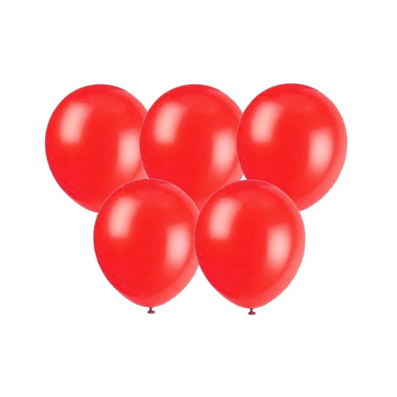 Red Balloons 25pk