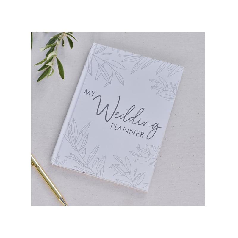 Sage Wedding Planner Notebook
