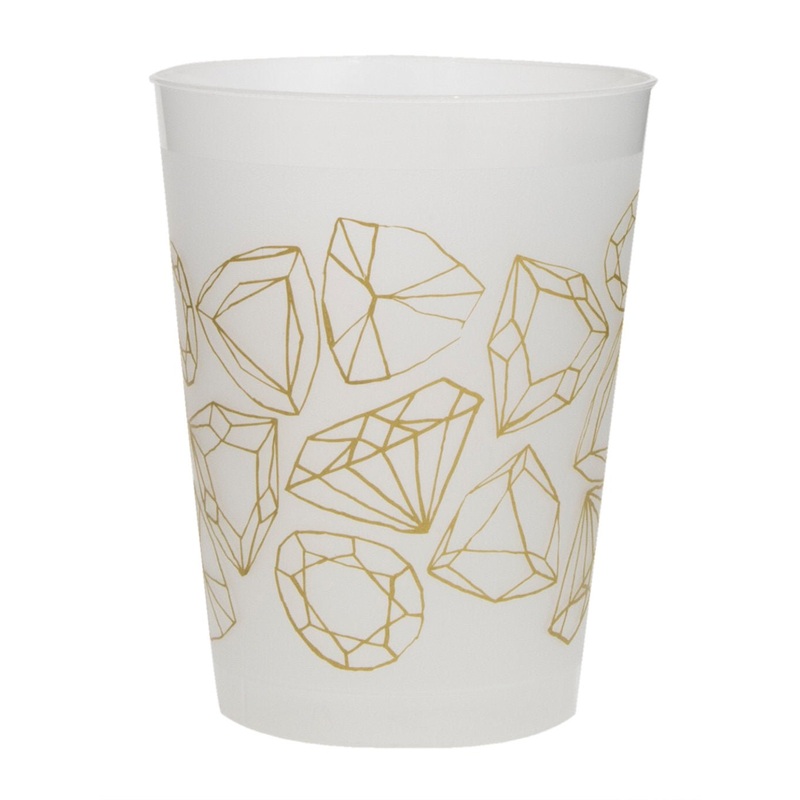 Wedding Diamond Tumblers