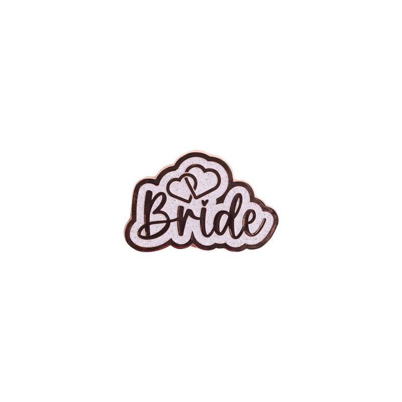 Wedding Keepsake Pin - Bride