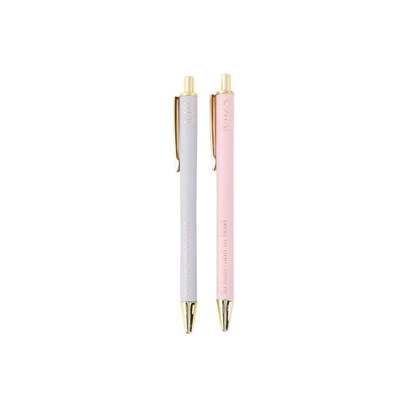 Wedding Mr & Mrs Pen Set