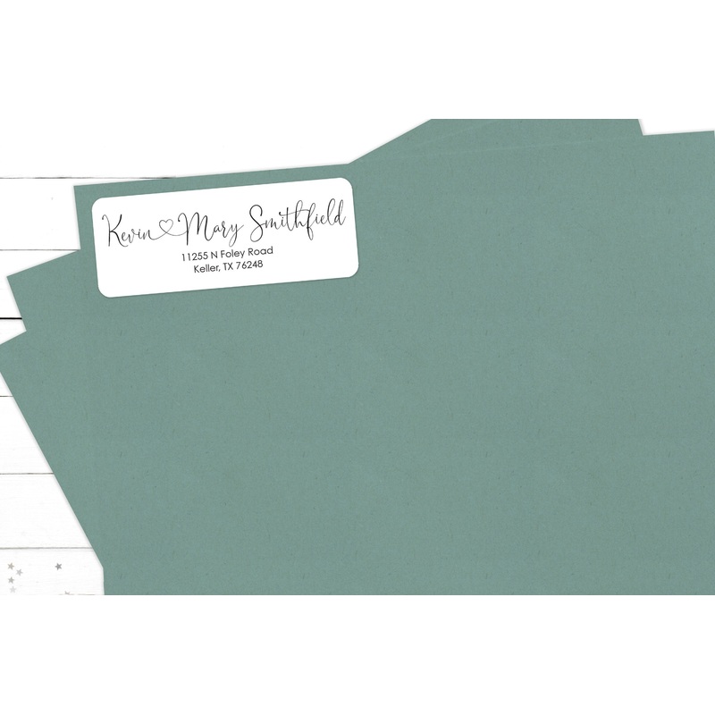 Wedding Address Labels, Return Address Stickers, Custom Address Labels Mailing Labels Envelope Seals, New Address Stickers - Set of 30