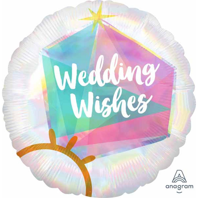 18" Holo Round Wedding Ring (S55 Pkg)