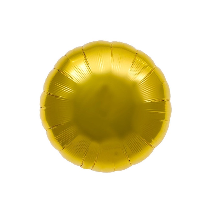 Gold Round Balloons