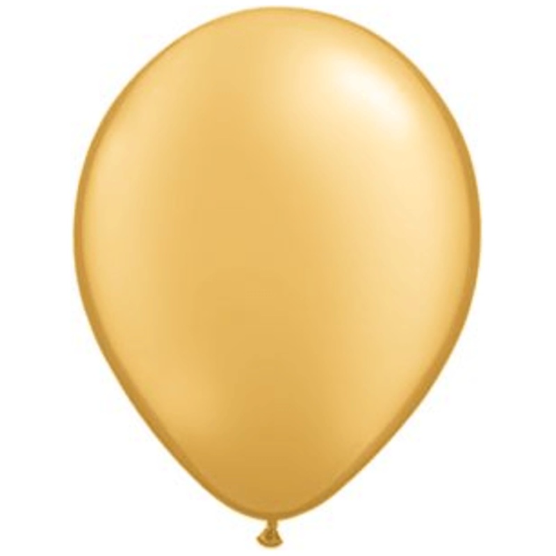 Latex Balloon, Gold
