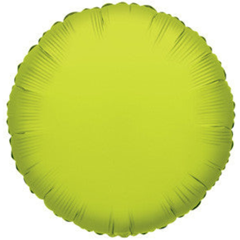 Lime Round Balloons