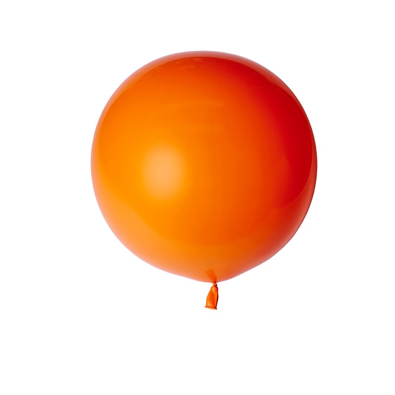 Orange Large Balloon