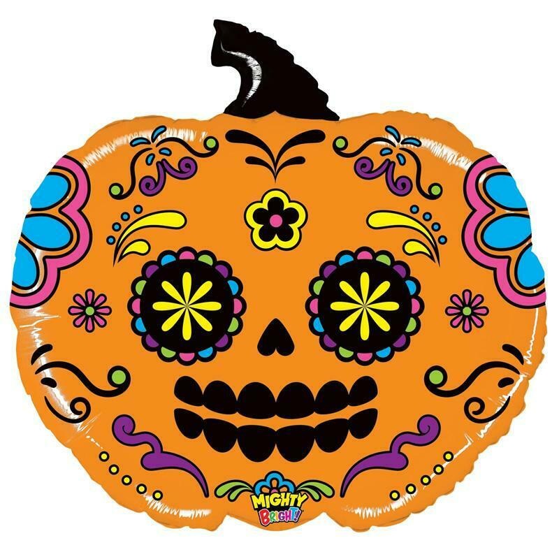 Pumpkin Sugar Skull
