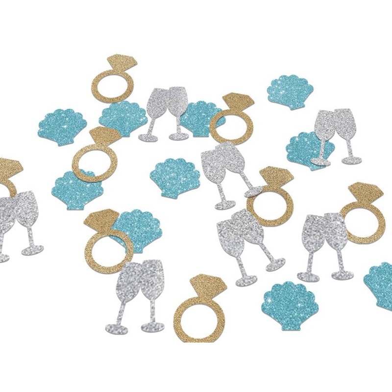 Seashells & Wedding Bells Confetti Mix