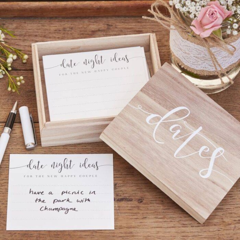 Unique Wedding Guest Book - Date Ideas