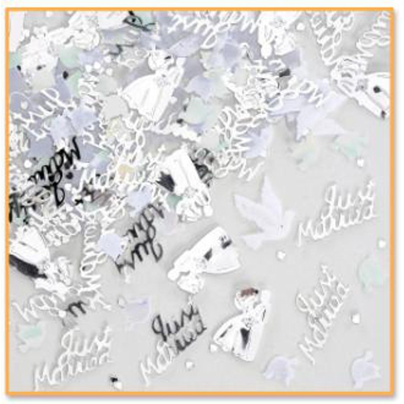 Wedding Day Confetti Mix - Multi Color 1/2 Oz
