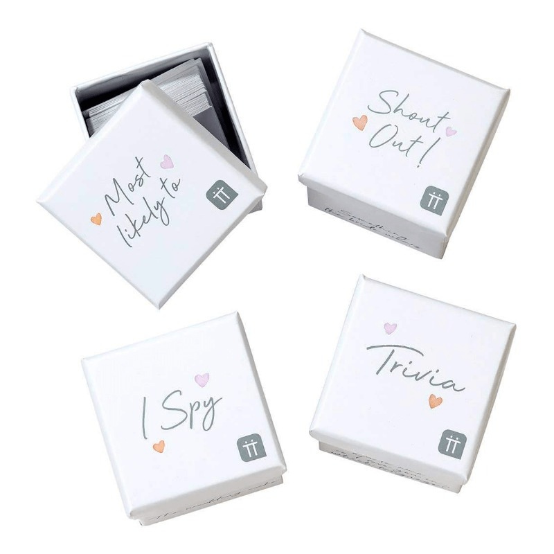 Wedding Games Set - 4 Boxes S5088 S5089