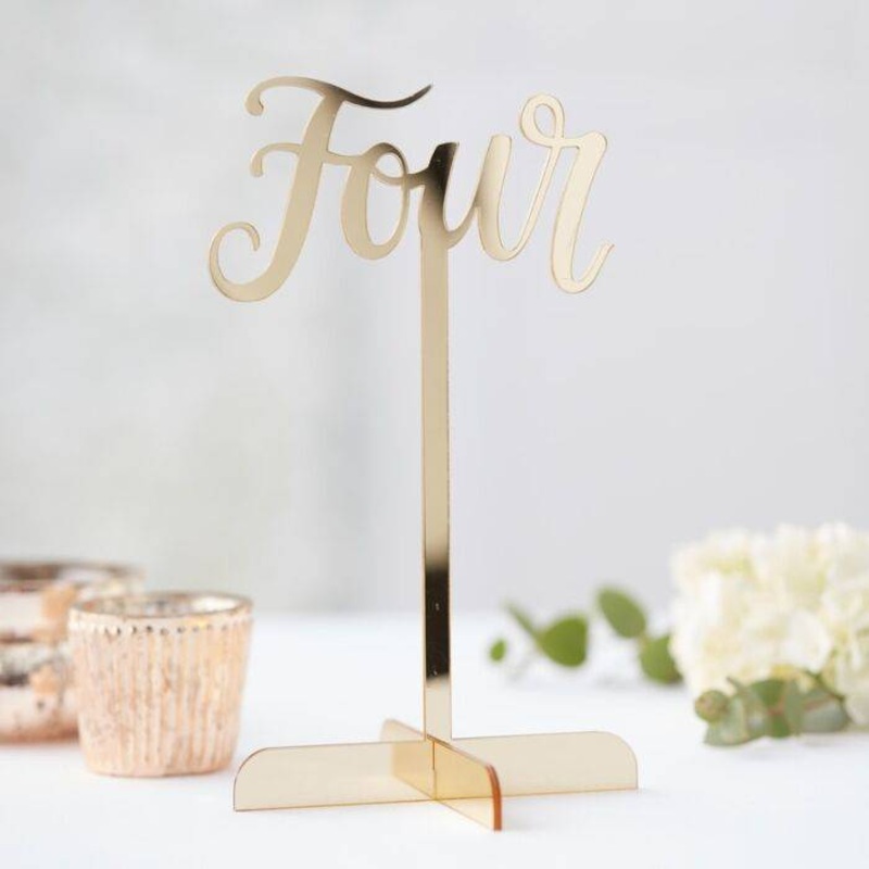 Wedding Table Numbers