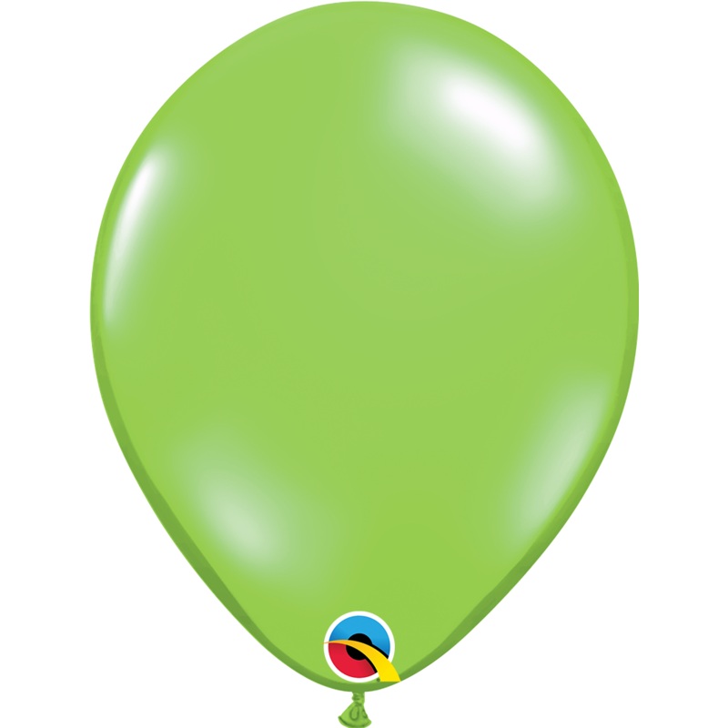 11" Transparent Lime