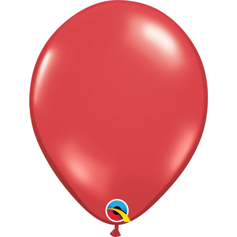 11" Transparent Red