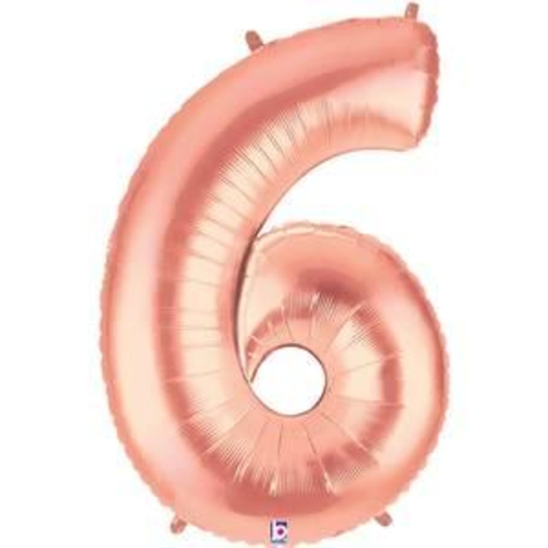 #6 Rose Gold Mylar