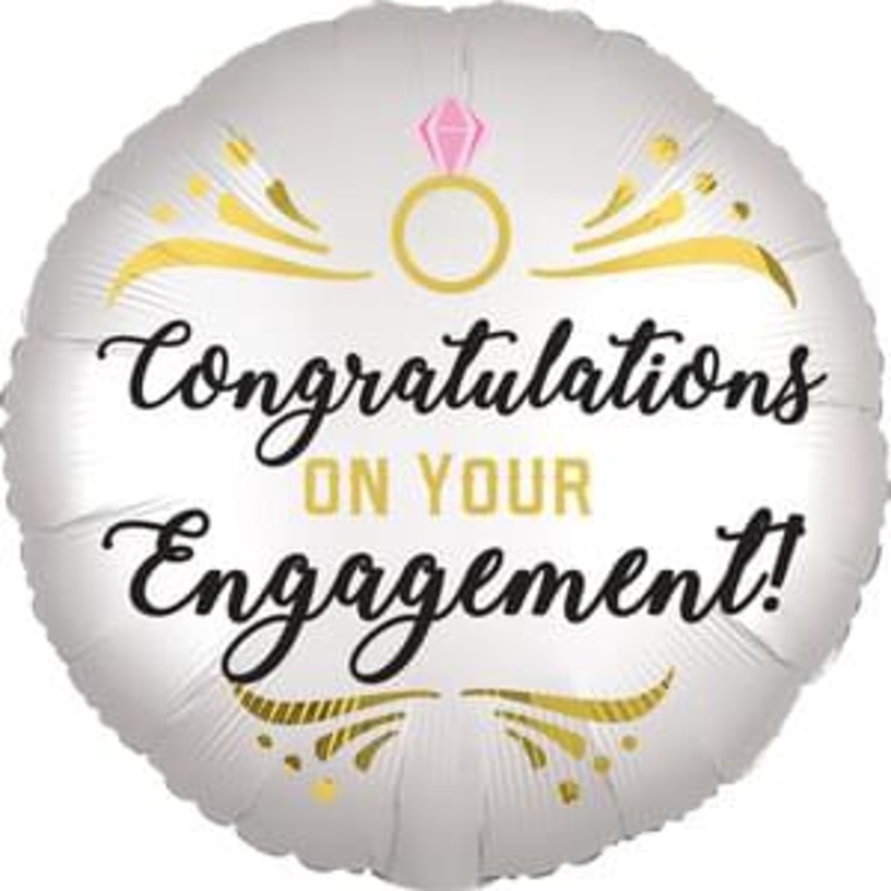 Engagement Mylar 18"