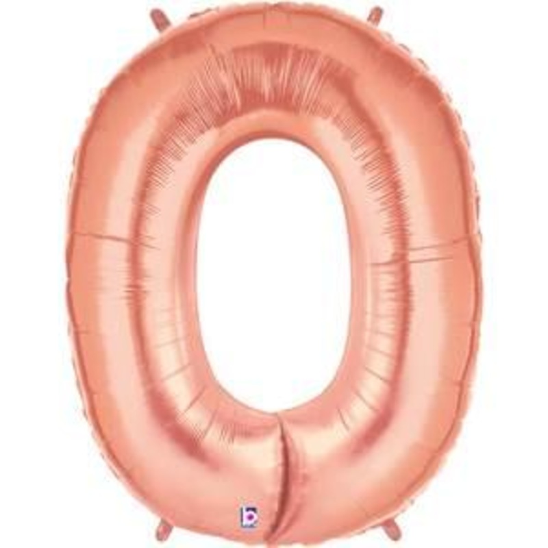 #0 Rose Gold Mylar