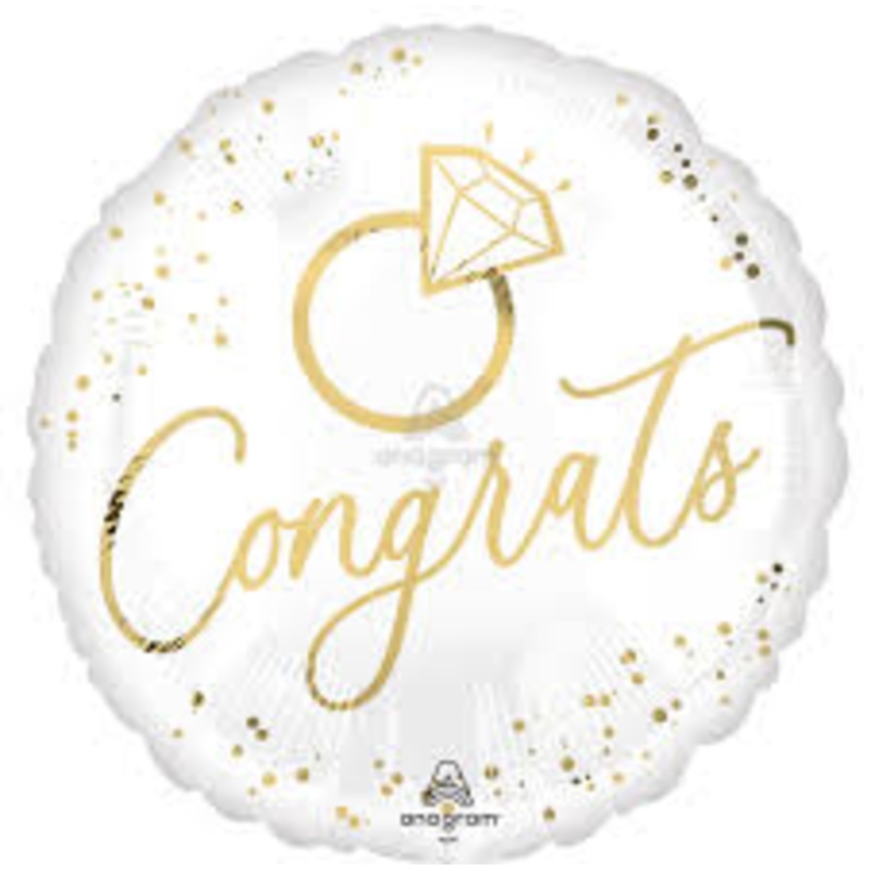 18" Mylar - Congrats