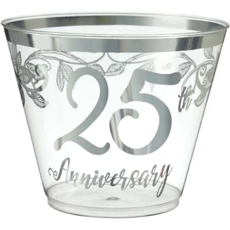 25th Anniversary Tumblers 30ct