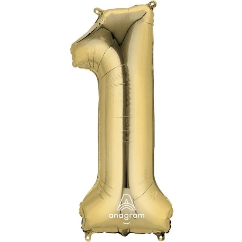 34" Gold Number - 1