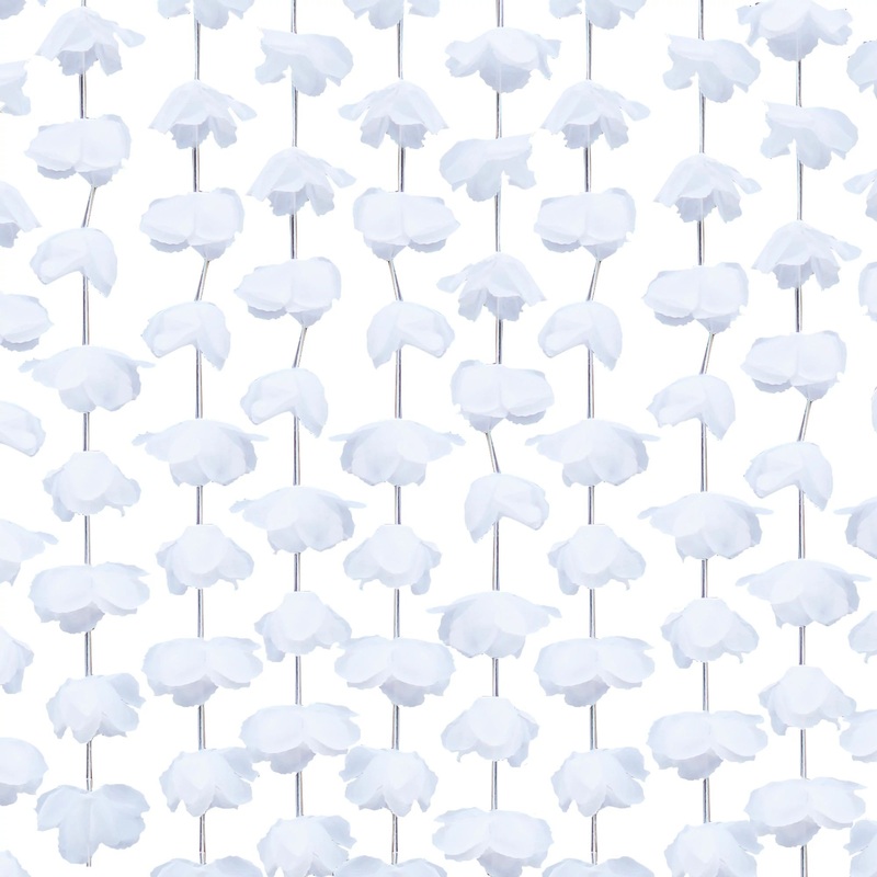 Floral Backdrop - White