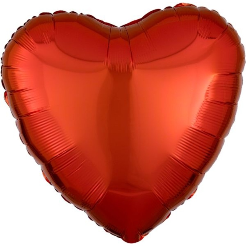 Heart: Orange - 18"