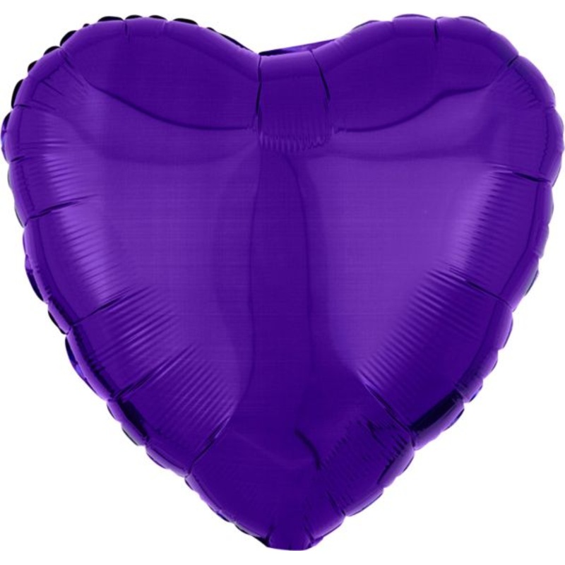 Heart Purple - 18"
