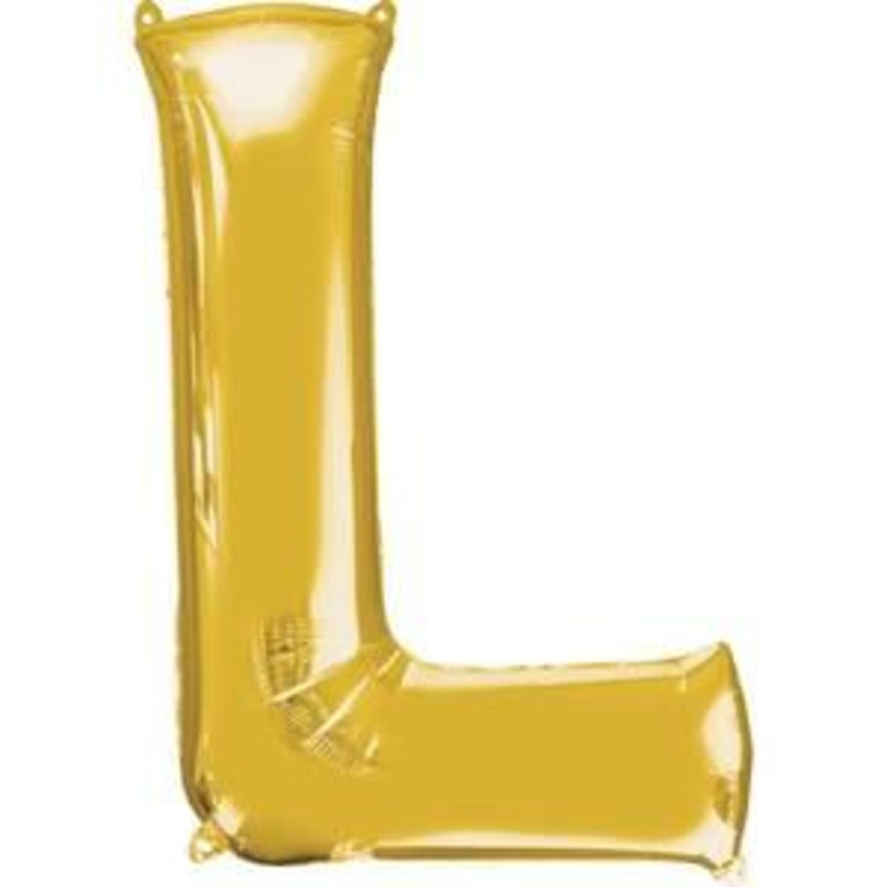 Letter "L" - Gold