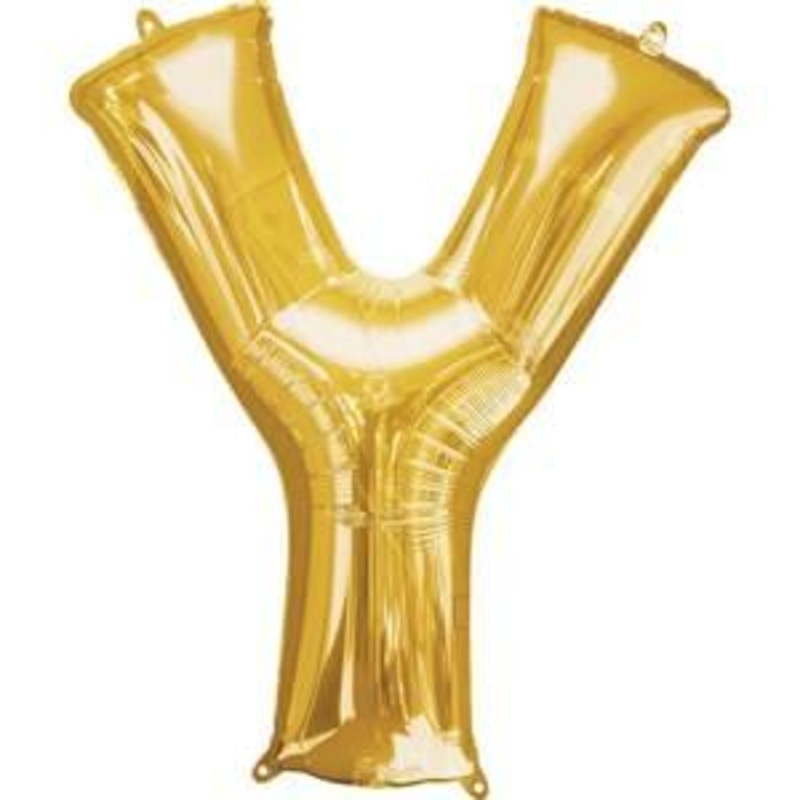Letter "Y" - Gold