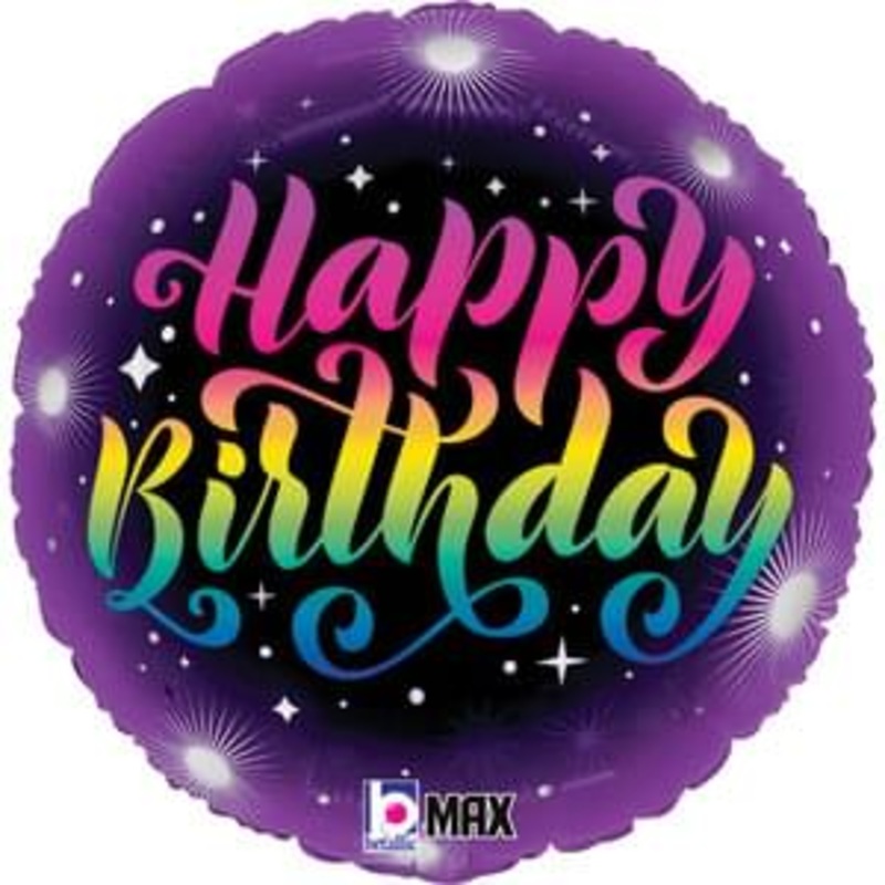 Neon Birthday - 18"