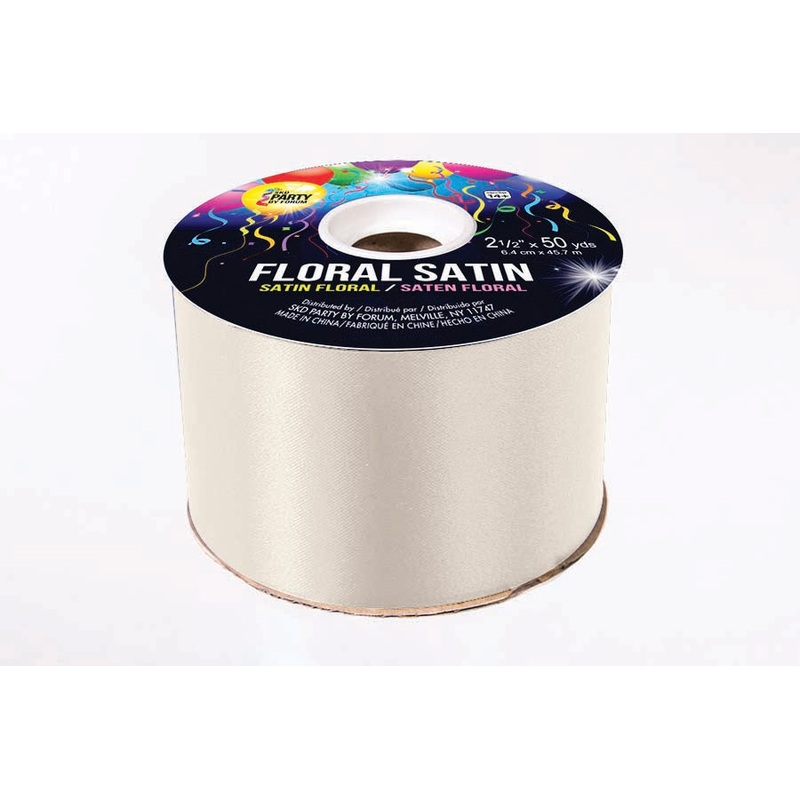 Satin Ribbon - Ivory
